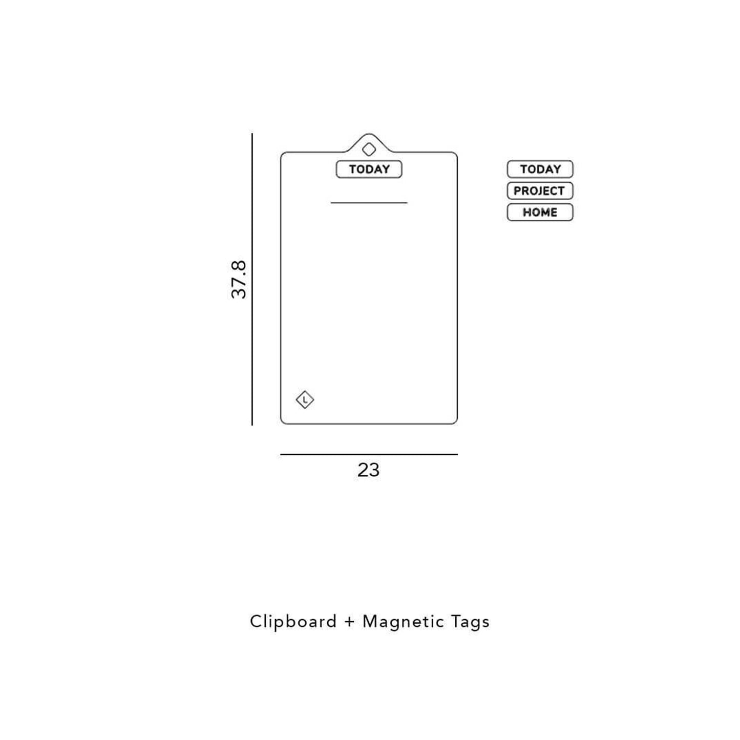 Clipboard and Mag Tags