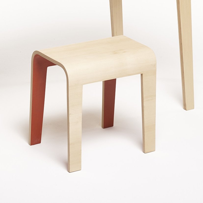Curved Stool - Main Image