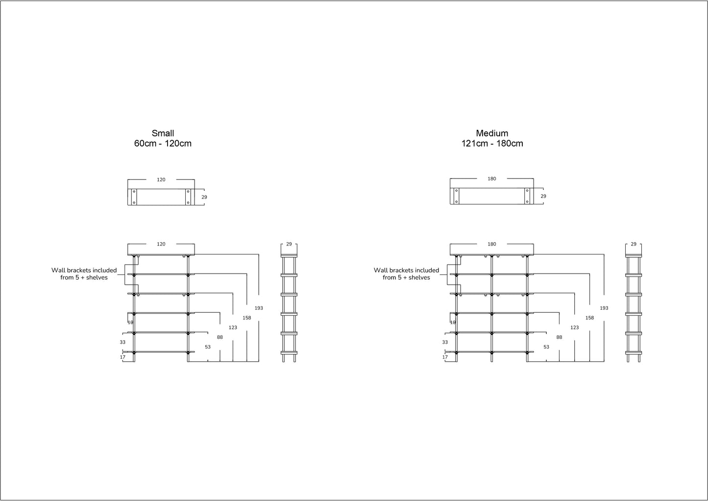 Wave Shelving System