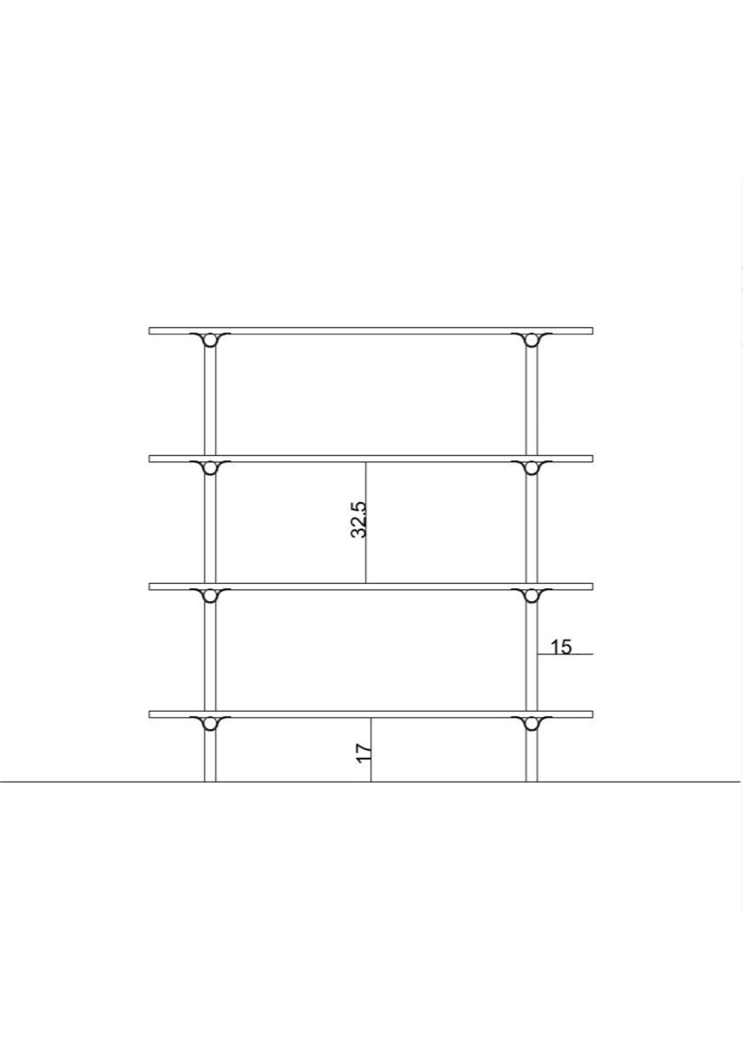 Wave Shelving System