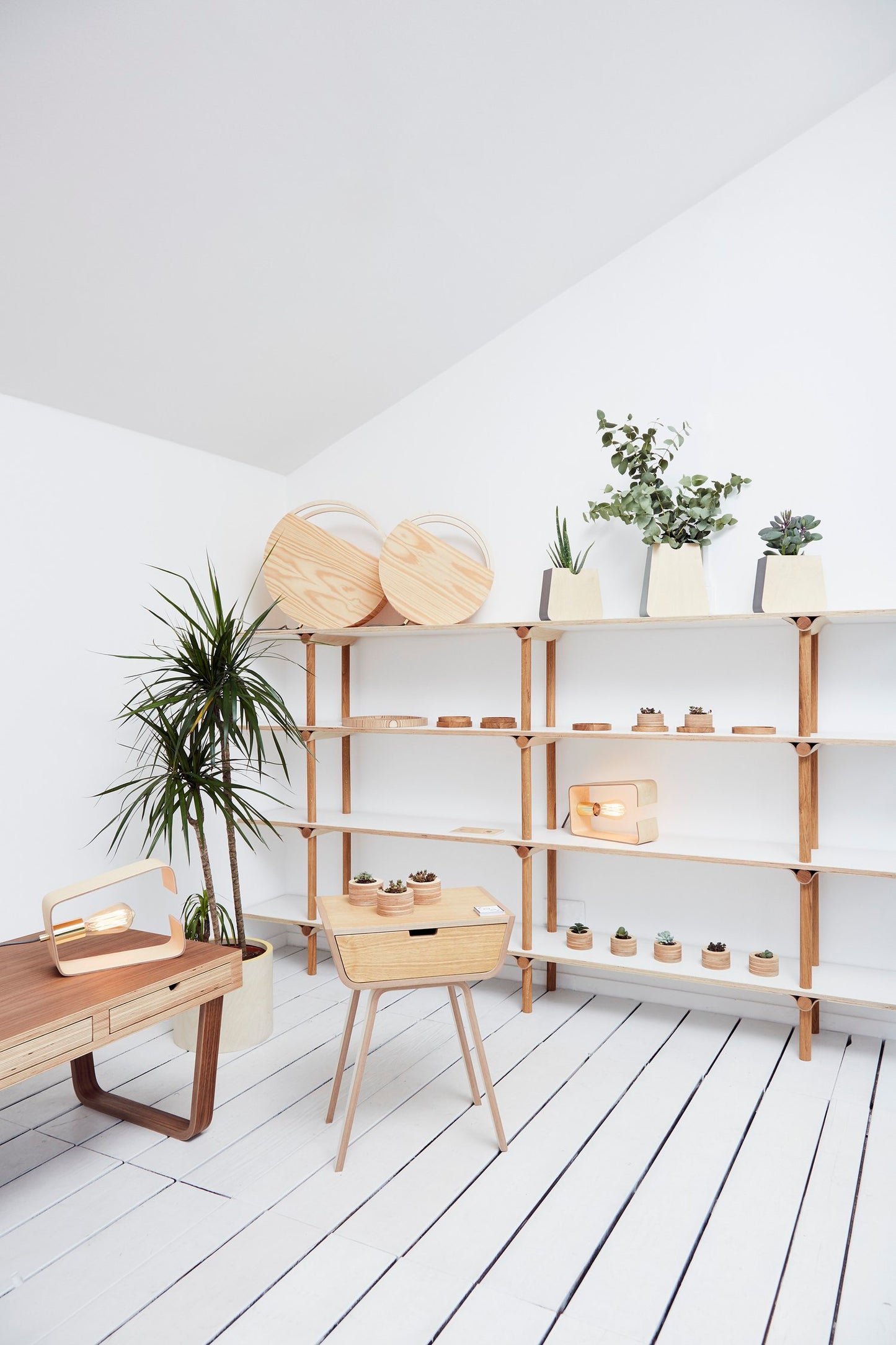 Wave Shelving System