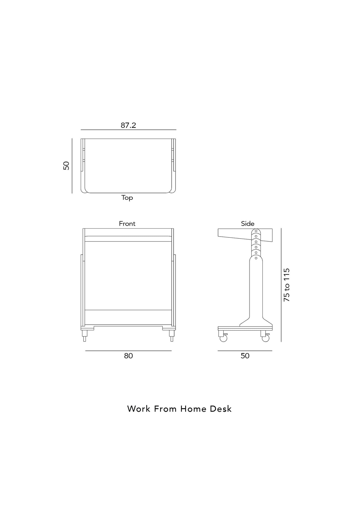 W-F-H Desk