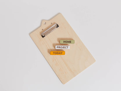 Clipboard and Mag Tags