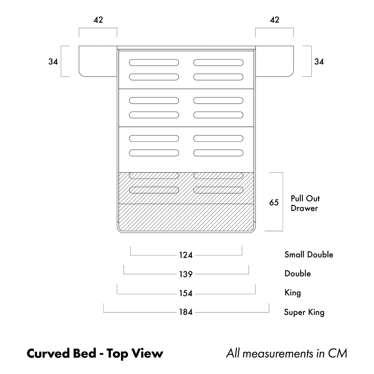Curved Bed
