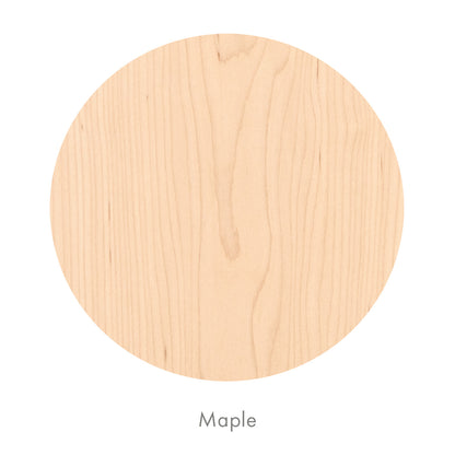 Wood Finish Sample Coasters